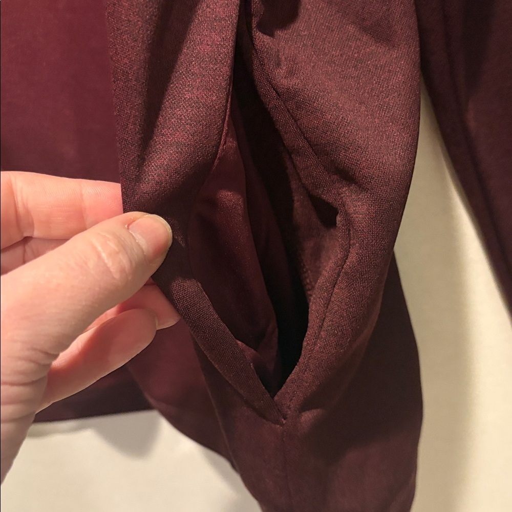 Callaway - Men's Quarter golf Zip Fleece Pullover. Size Large. Red Burgundy NWOT - Picture 8 of 14